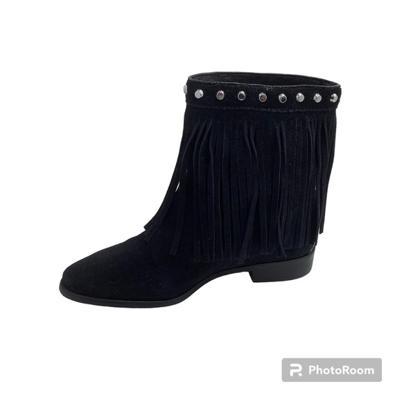 {Michael Kors} Suede Tassel Boots - Picture 4 of 11